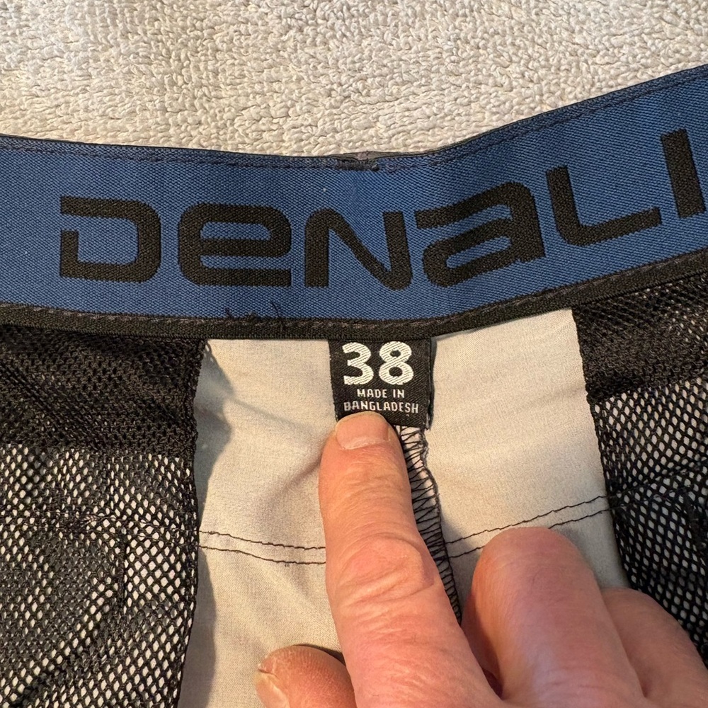 Black and Gray Men's Shorts
